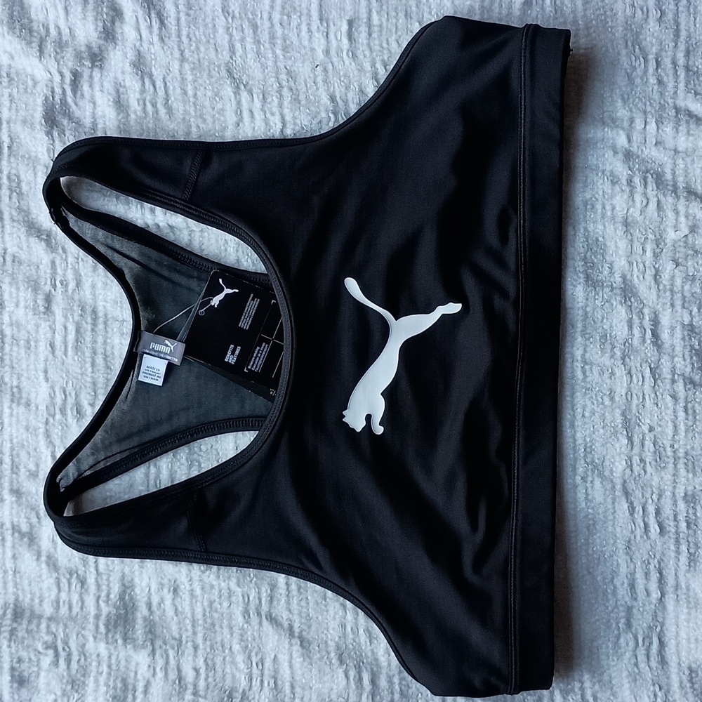 Puma Medium Impact Sports Bra XL - Picture 5 of 7